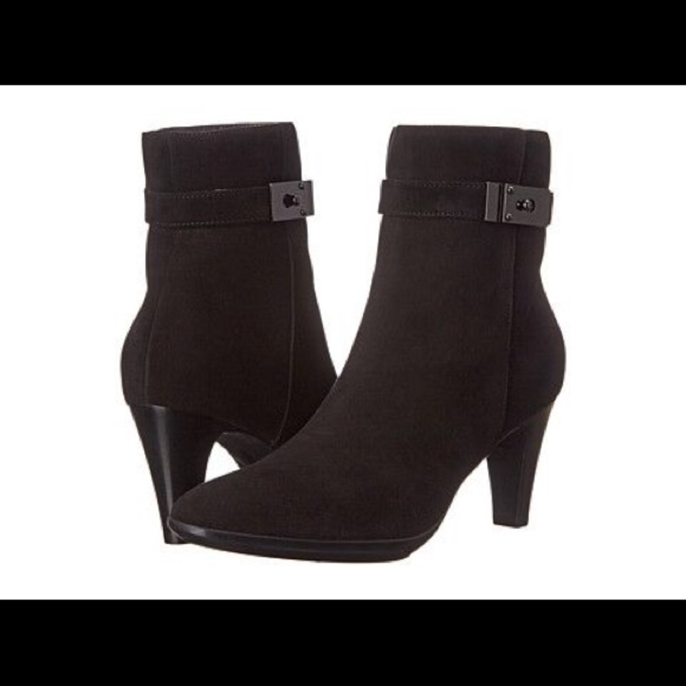 Aquitalia weatherproof ‘Daniele’ black suede boots